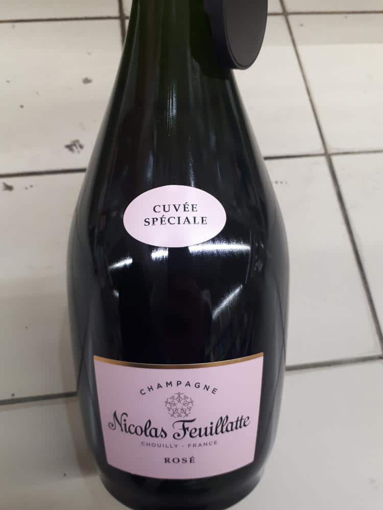 Champagne De - AOC WineAdvisor Brut Champagne Spéciale Cuvée Champagne Rosé Nicolas Feuillatte | Champagne