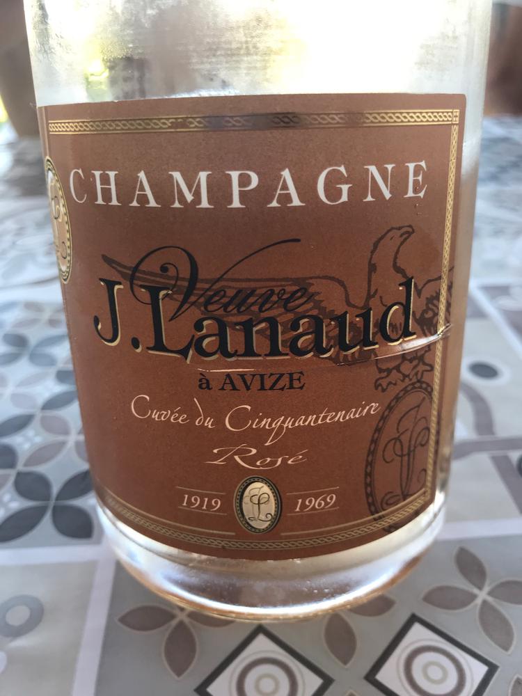 Cuvée Du Cinquantenaire Brut Champagne Rosé AOC Champagne De Champagne  Veuve J. Lanaud | Champagne - WineAdvisor
