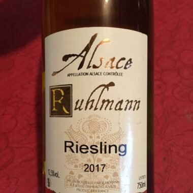 Riesling Domaine Ruhlmann 2017