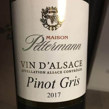 Pinot Gris - Vieilles Vignes Maison Pettermann 2019