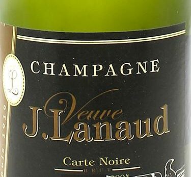 Carte Noire Brut Champagne Veuve J. Lanaud