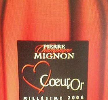 Coeur d'Or Rouge Brut Champagne Pierre Mignon 2015