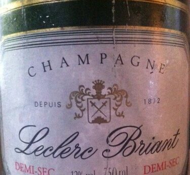 Demi-Sec Champagne Leclerc Briant