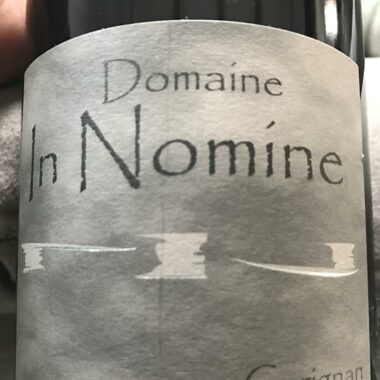 Carignan Vieilles Vignes Domaine In Nomine