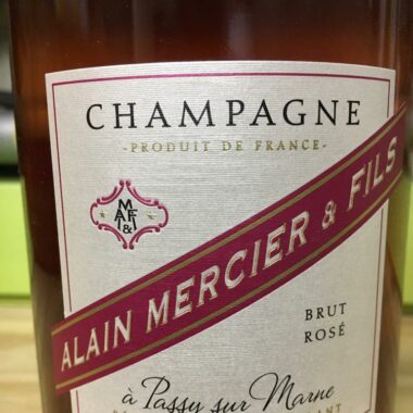 Champagne Brut Rosé Alain Mercier Fils
