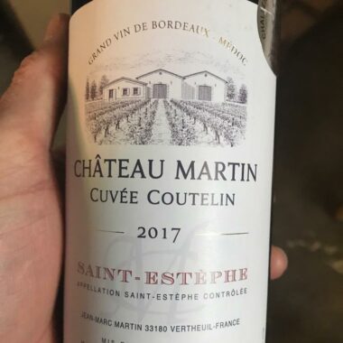 Cuvée Coutelin Château Martin 2018