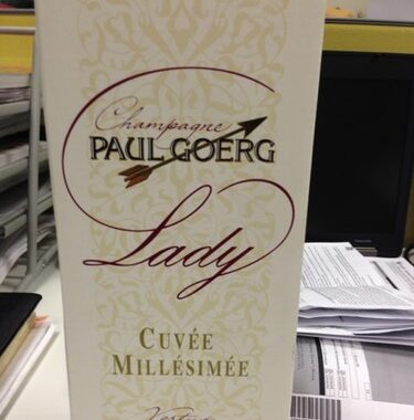 Cuvée Lady Brut Champagne Paul Goerg 2004