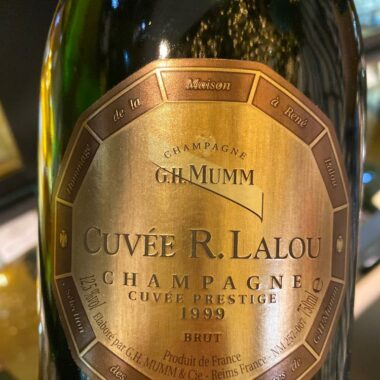 Cuvée R. Lalou Brut Champagne G.h. Mumm