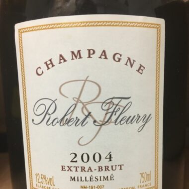 Cuvée Robert Fleury Extra-Brut Champagne Fleury