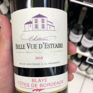 Cuvée Vieilles Vignes Château Belle Vue d'Estuaire