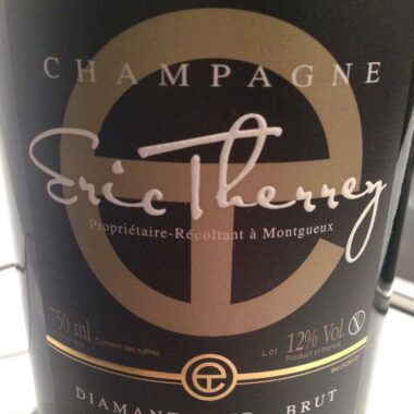 Diamant Noir Brut Champagne Eric Therrey
