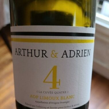 La Cuvée Quatre Le Vin d'Arthur & Adrien