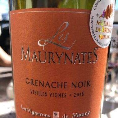 Les Maurynates - Grenache Noir Vieilles Vignes Les Vignerons de Maury