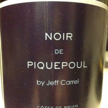 Noir de Piquepoul Jeff Carrel 1