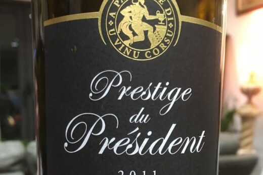 Prestige du Président Union des Vignerons de l'île de Beauté 2011