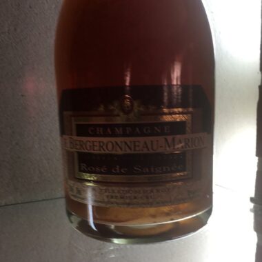 Rosé De Saignée Brut Champagne Bergeronneau-Marion