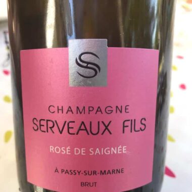 Rosé de Saignée Brut Champagne Serveaux Fils