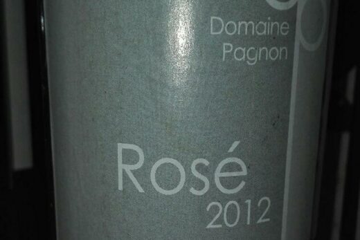 Rosé Domaine Pagnon 2012