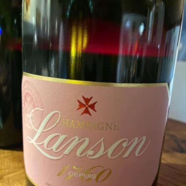 Rosé Label Brut Champagne Lanson