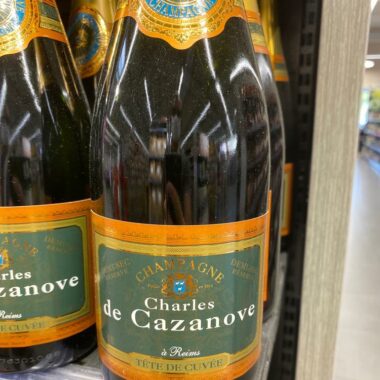 Tête de Cuvée - Demi-Sec Réservé Champagne Charles de Cazanove