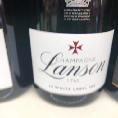 White Label Brut Champagne Lanson