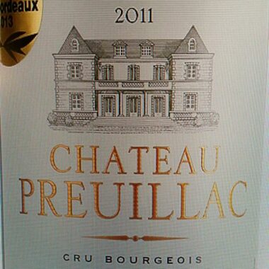 Château Preuillac 2017