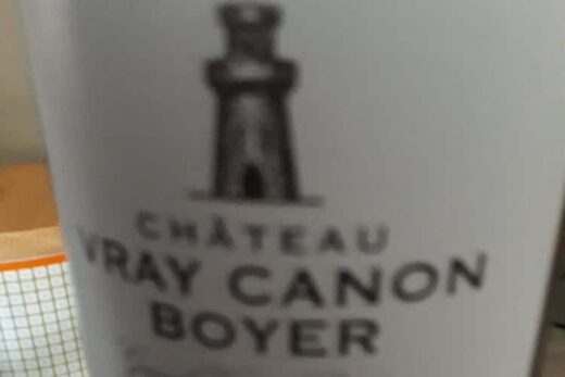 Château Vray Canon Boyer 2020
