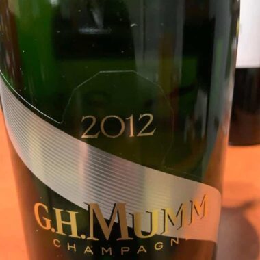 Le Millésimé Brut Champagne G.h. Mumm