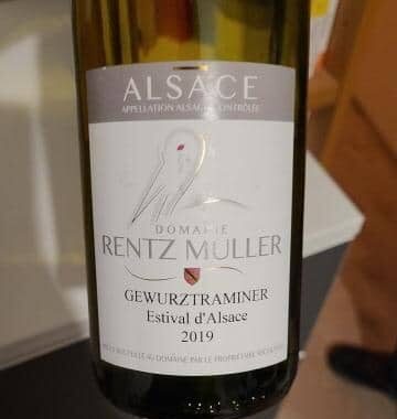 Gewurztraminer - Estival d'Alsace Domaine Rentz Muller