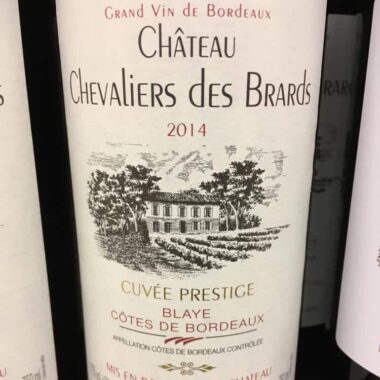Cuvée Prestige Château Chevaliers des Brards 2021