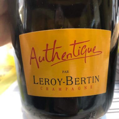 Authentique Champagne Leroy-Bertin 1