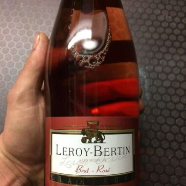 Brut rosé Champagne Leroy-Bertin