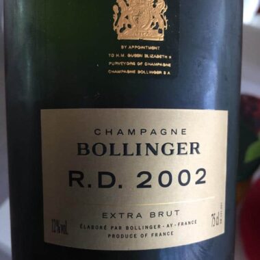 R.d. Extra Brut Champagne Bollinger