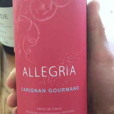 Carignan Gourmand Domaine Allegria