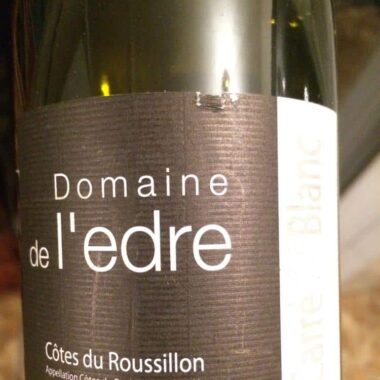 Carrément Blanc Domaine de l'Edre