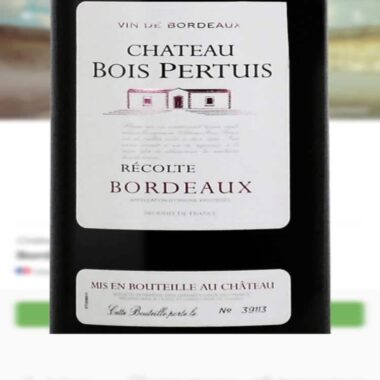 Château Bois Pertuis 2019