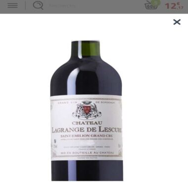 Château Lagrange de Lescure 2014