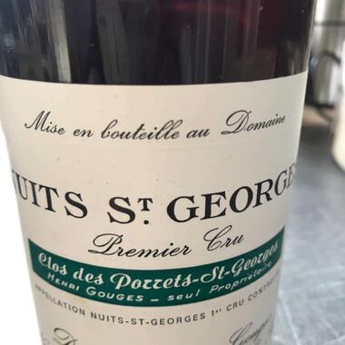 Clos des Porrets St-Georges Domaine Henri Gouges