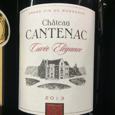 Cuvée elégance Château Cantenac