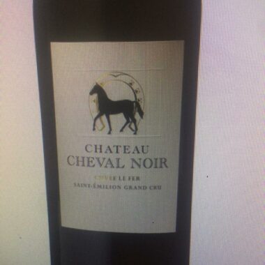 Cuvée le Fer Château Cheval Noir