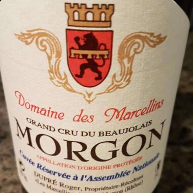 Cuvée Réservée à l'Assemblée Nationale Domaine des Marcellins 2012