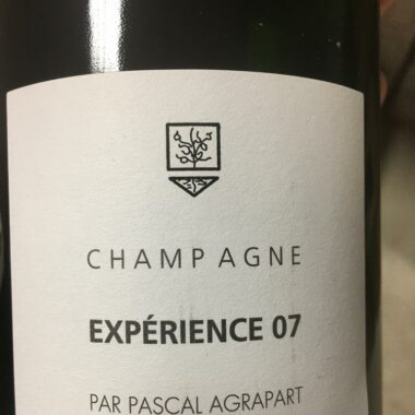 Expérience 07 Brut Nature Champagne Agrapart & Fils