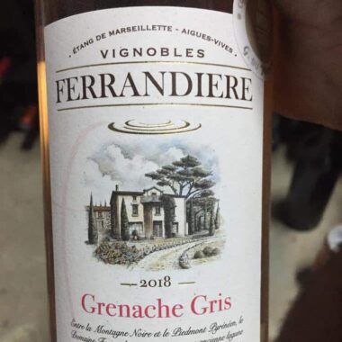 Grenache Gris Domaine de la Ferrandière