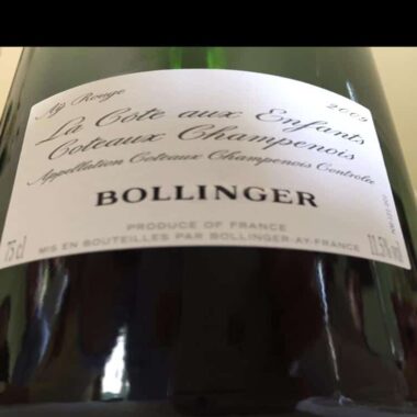 La Côte Aux Enfants Champagne Bollinger
