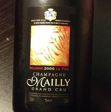 Le Feu Brut Champagne Mailly Grand Cru