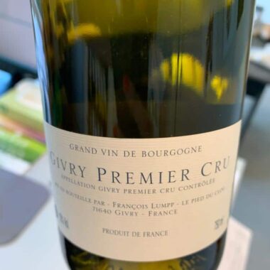 Le Pied du Clou Domaine François Lumpp