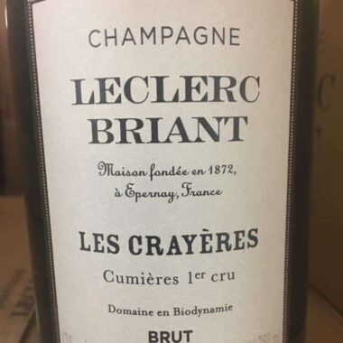 Les Crayères Brut Champagne Leclerc Briant