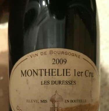 Les Duresses Domaine Coste-Caumartin 2009