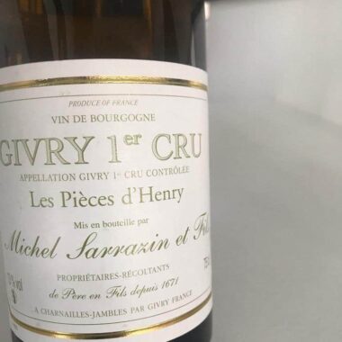 Les Pièces d'Henry Domaine Michel Sarrazin & Fils