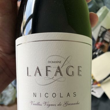 Nicolas - 100% Grenache Noir - Vieilles Vignes Domaine Lafage